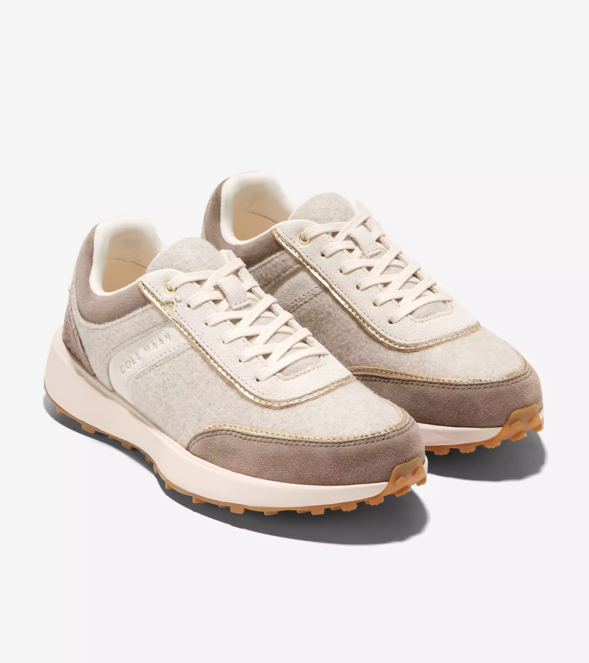 Cole Haan Woman Grandpro Wellesley Runner - Sepatu Wanita (Beige)