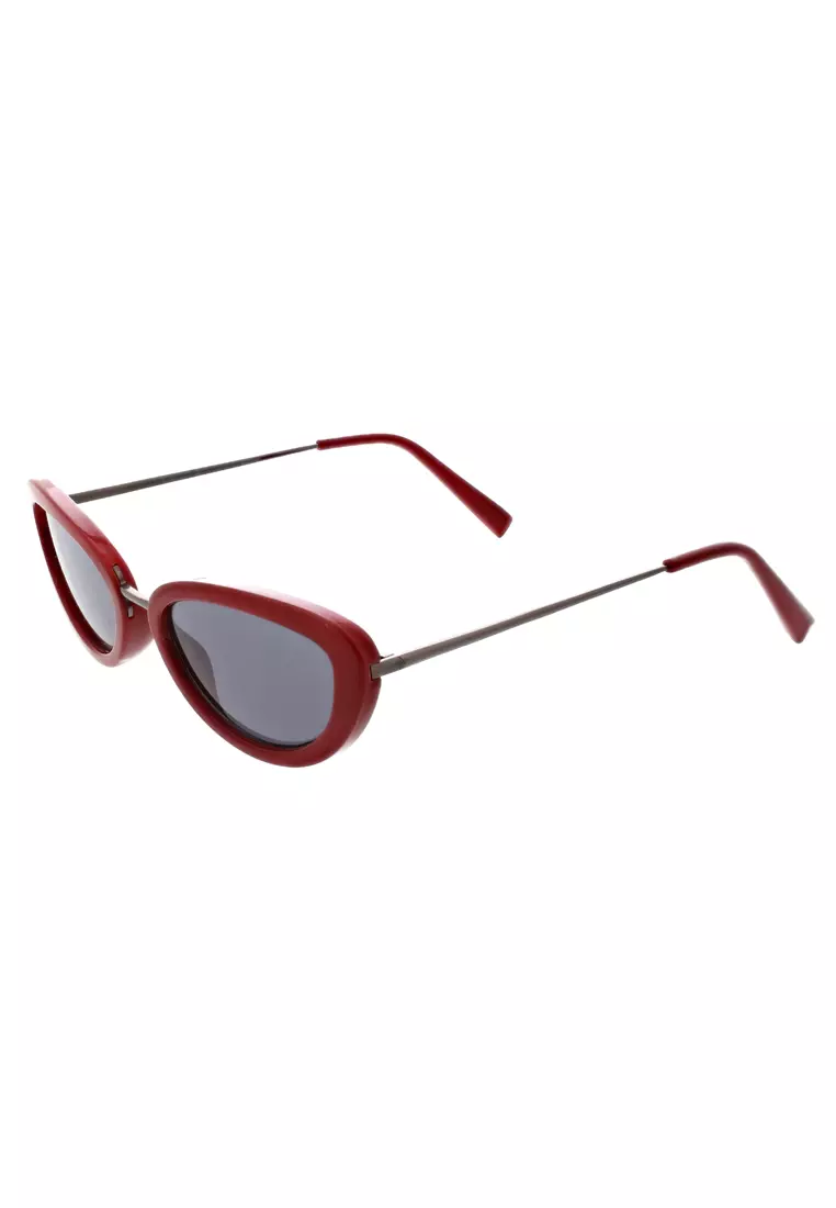 Kendall + Kylie Shiny Red Slim-Cat Combo Sunglasses