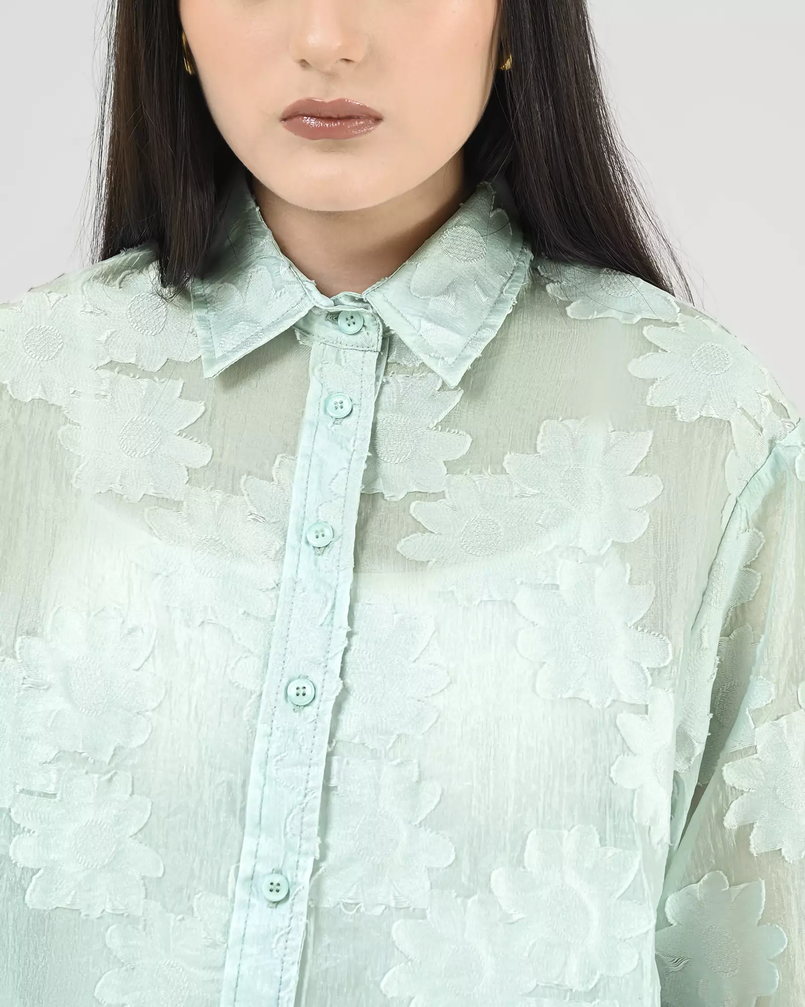 Geulis.id LIBBY SHIRT - Mint