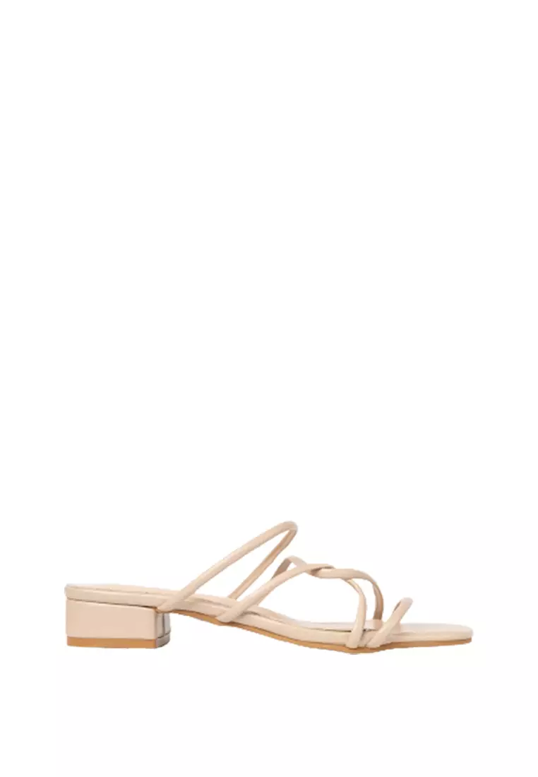 Jasmine Strappy Slide Sandal