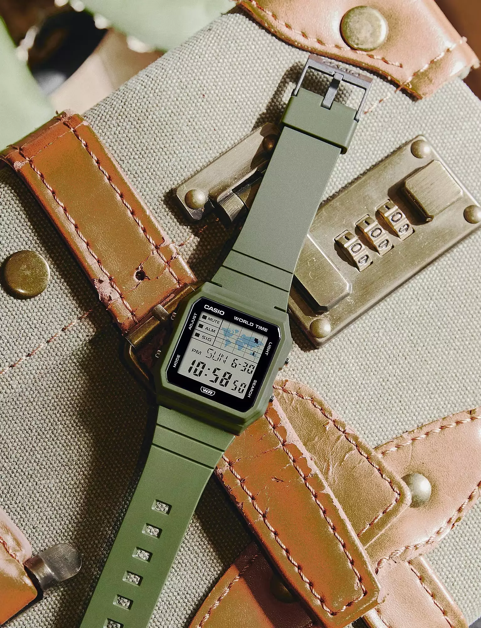 CASIO LF-30W-2A Digital Unisex Casio Rubber