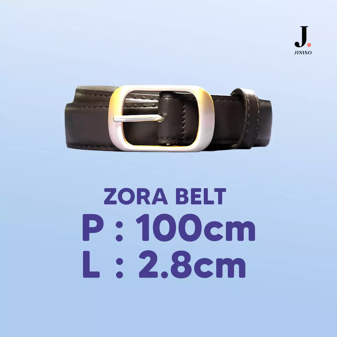 Ikat Pinggang Zora Belt Jeans Unisex