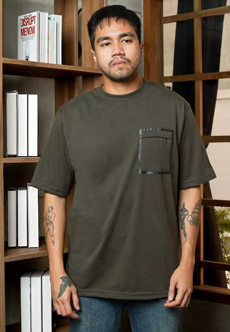 MATSUDA Kaos Oversize 20s Polos Pocket Obihiro