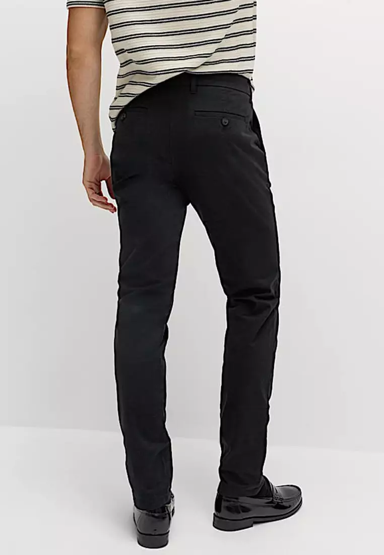 Slim Fit Cotton Rich Stretch Chinos