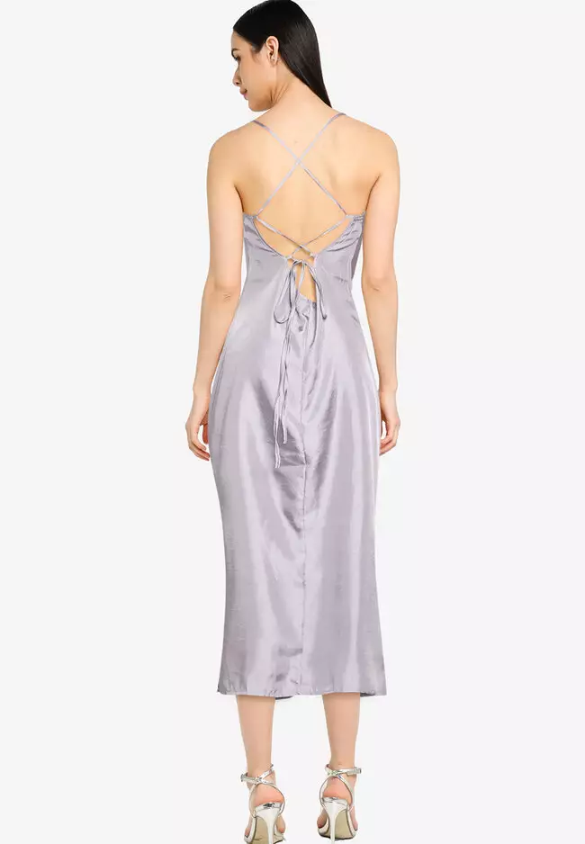 MISSGUIDED Cross Back Midaxi Dress 2024 Buy MISSGUIDED Online