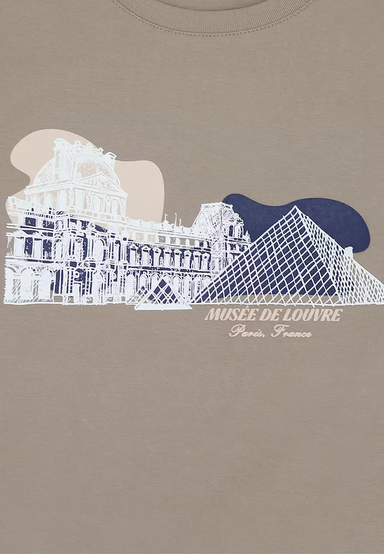 Ladie's Graphic T-shirt "Louvre"