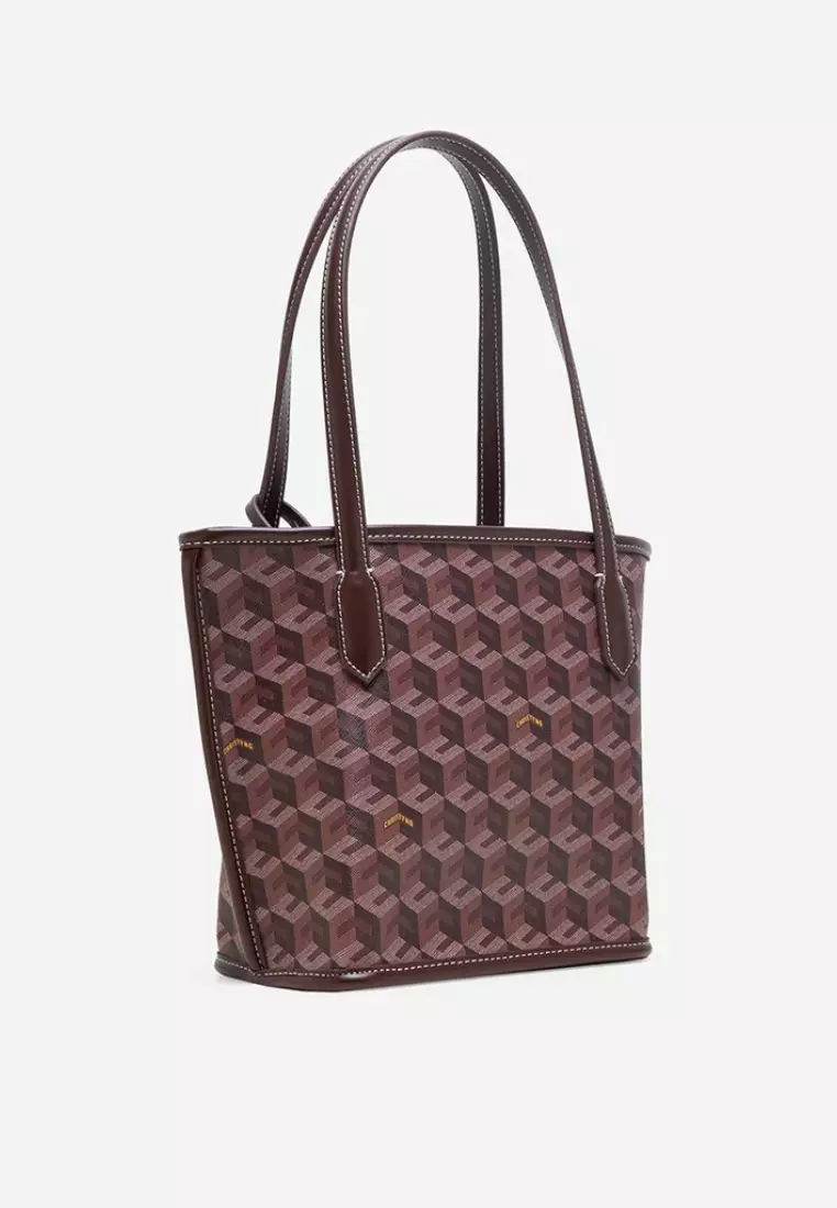 Russo Mini Tote Bag Brown