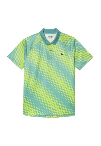 Lacoste Lacoste Men's Tennis x Novak Djokovic Printed Polo Shirt ...