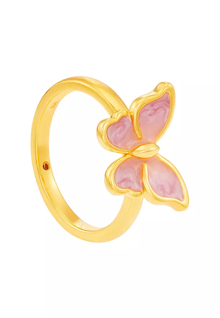 HABIB 916/22K Yellow Gold Ring (Butterfly) R1661224