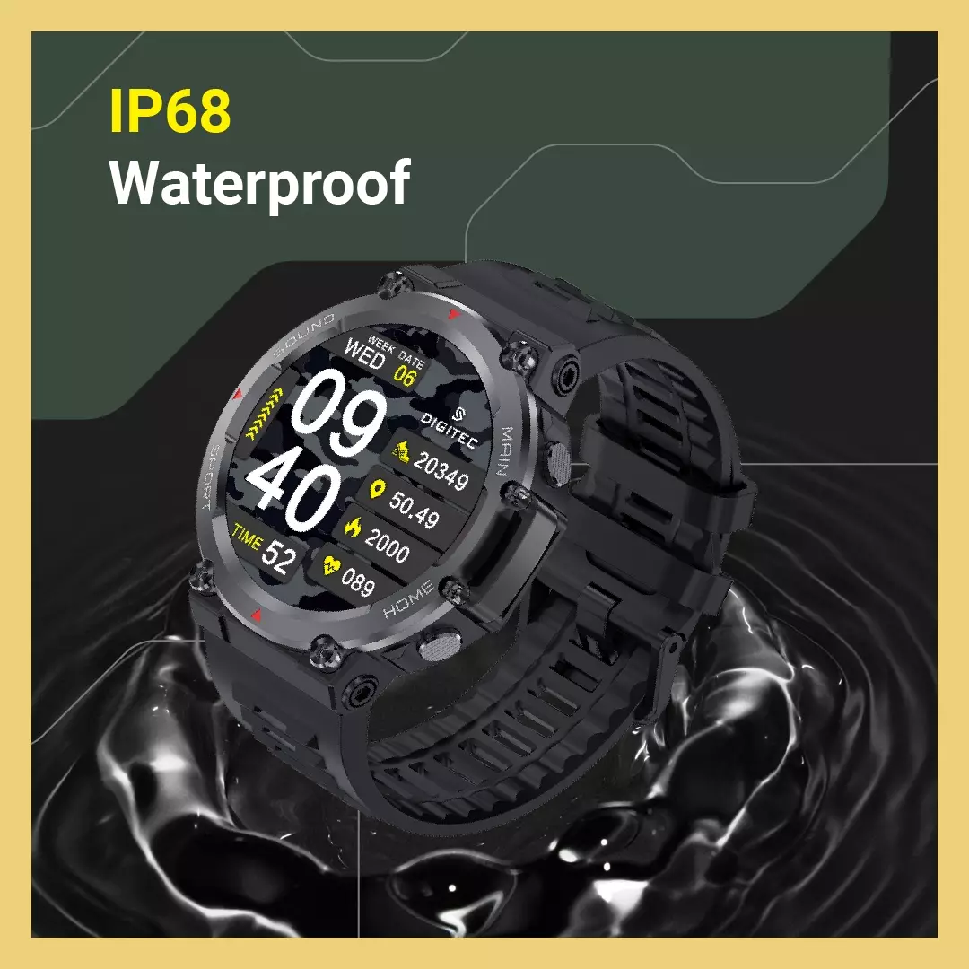 Jam Tangan Smartwatch Digitec GAMA Original Resmi