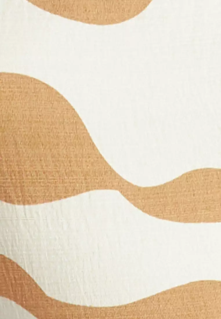 Ribbon Tie Midi Dress