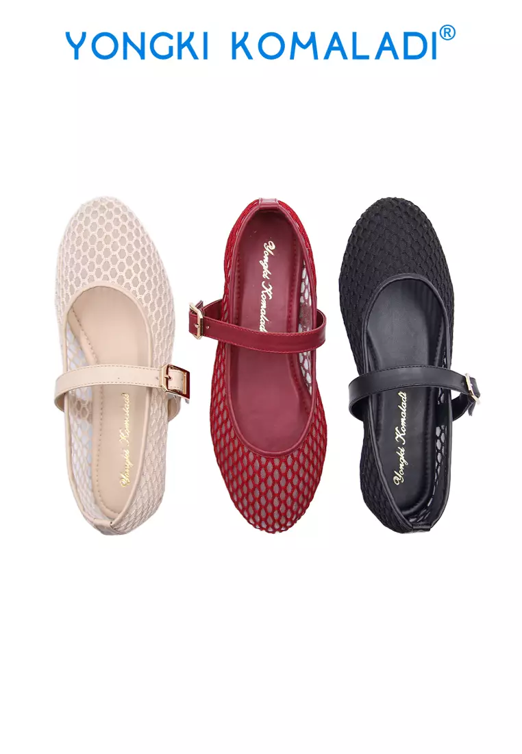 YONGKI KOMALADI ALICIA FLATSHOES OL-BY8665-25 CREAM