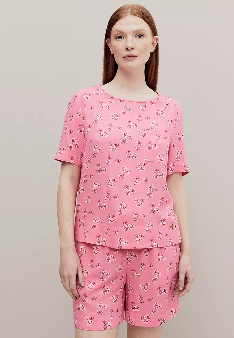 Jual Marks & Spencer Floral Print Pyjama Top Original 2025 | ZALORA ...