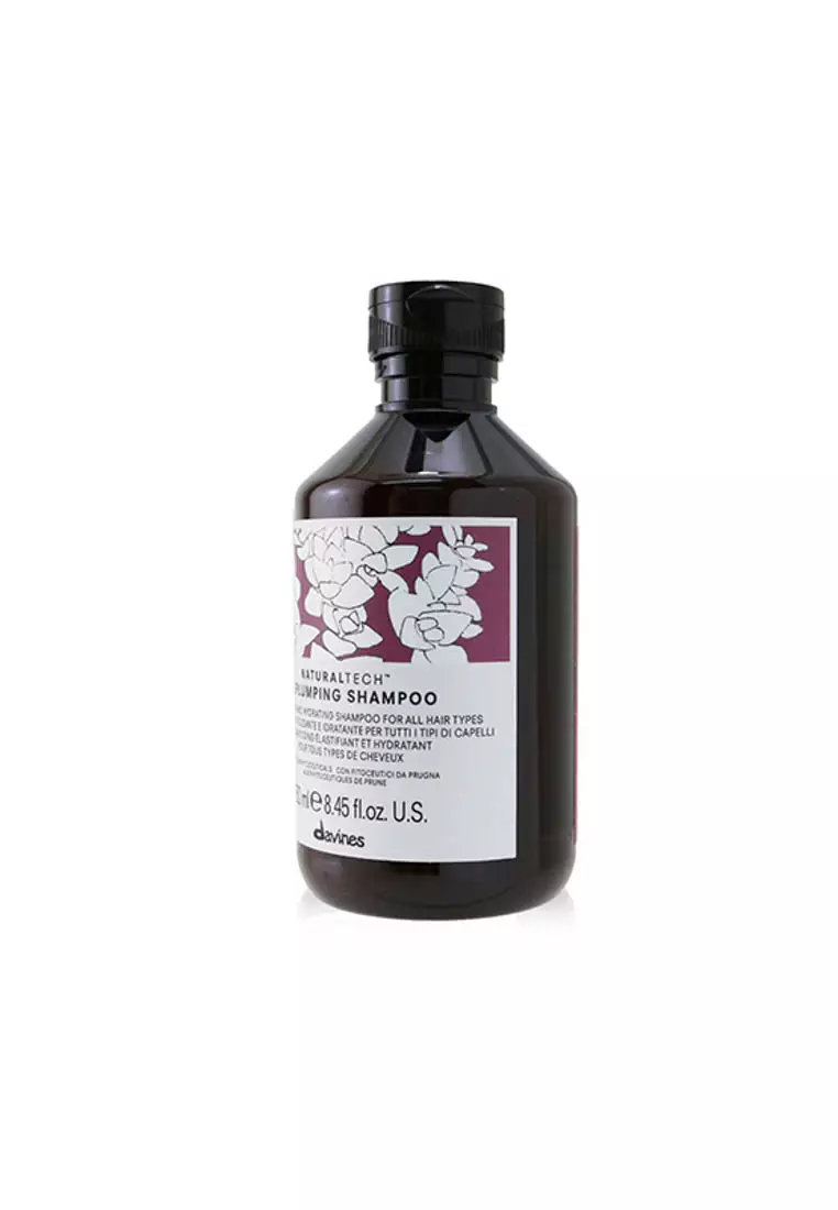 DAVINES - Natural Tech Replumping Shampoo (For All Hair Types) 250ml/8.45oz