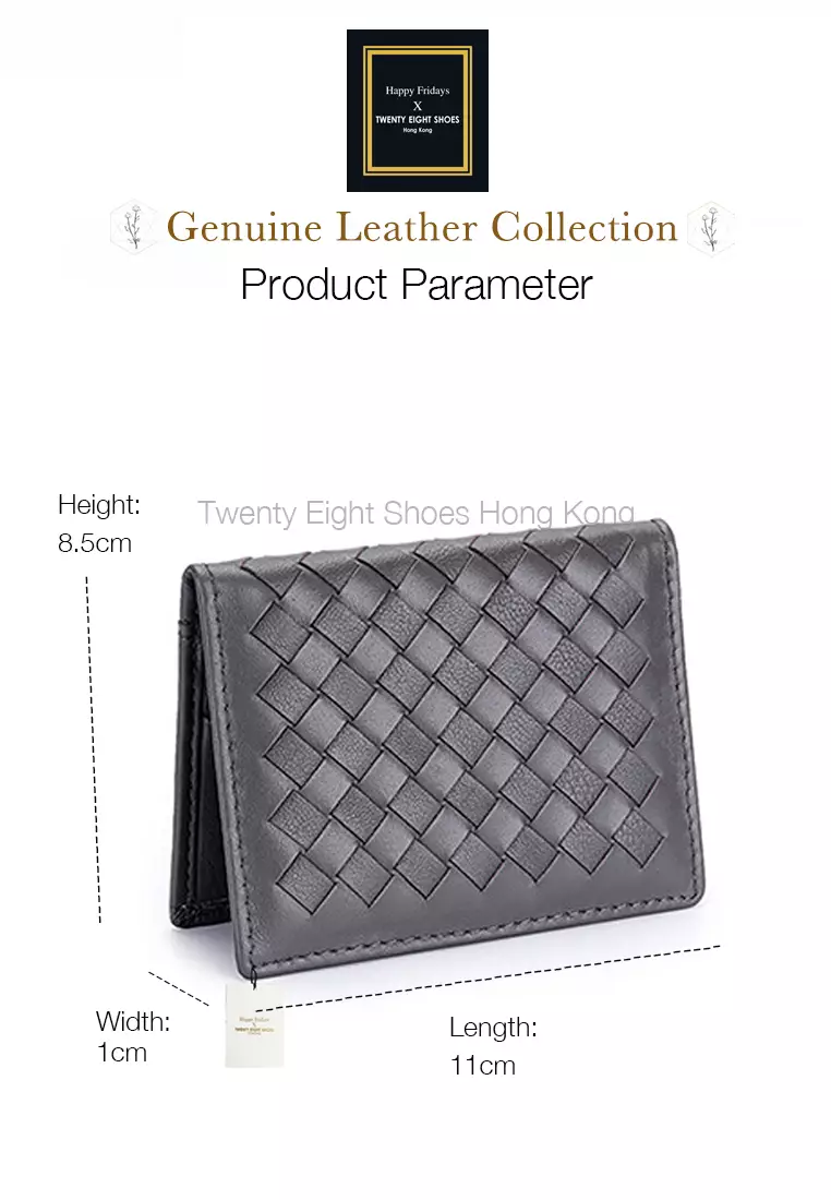 Weave Sheepskin Multi-Slot Card Holder JW YT-8861