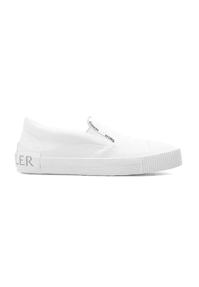 White slip top on trainers women