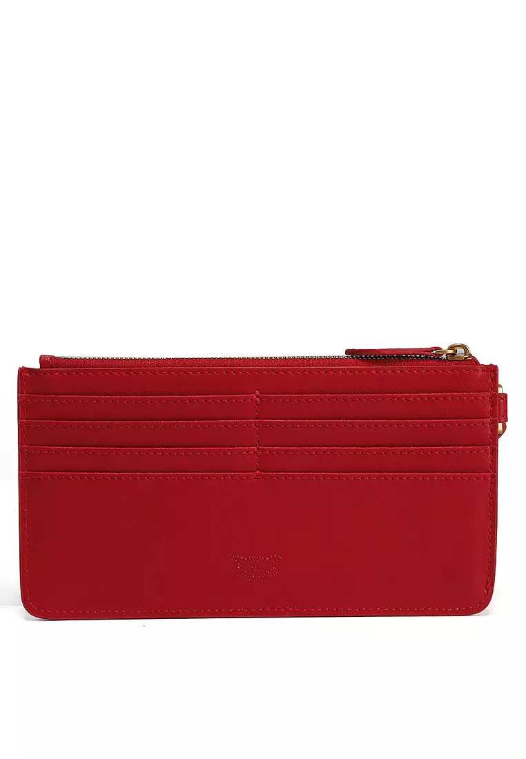 【関税&送料込】Pinko Wallets Small smooth leather wallet with logo PINKO → Shop Online
