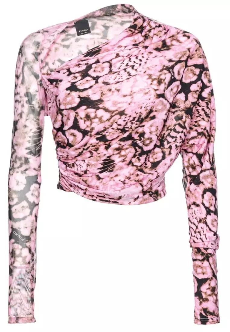 PINKO Draped jersey top ピンコ 24876743_54928851_1000.jpg