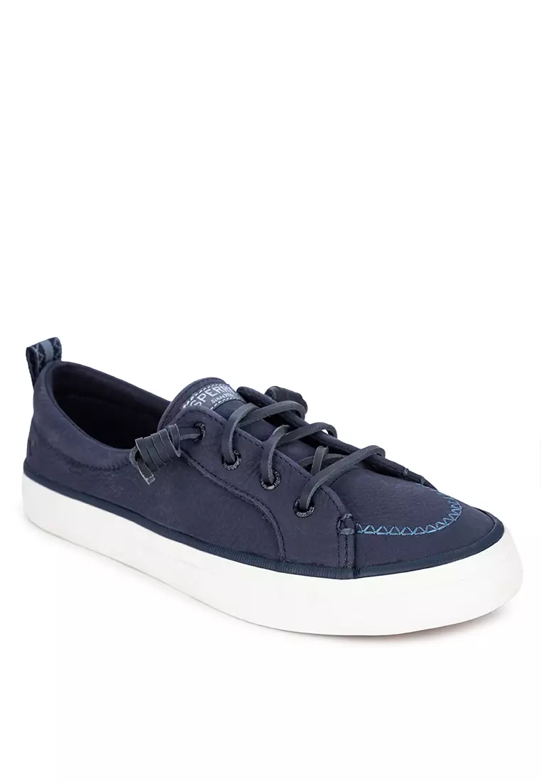 Sperry women's crest vibe washable shop leather sneaker