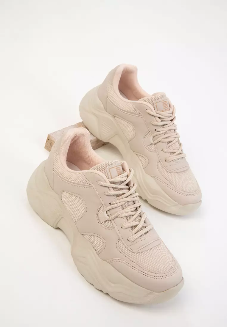Beige Women's Sneaker 20574