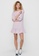 JACQUELINE DE YONG pink Scarlet 3/4 Short Quilt Dress 2A0EDAA4778A0BGS_4