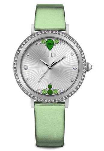 Elle Time EL20348S09N Swarovski Green Watches