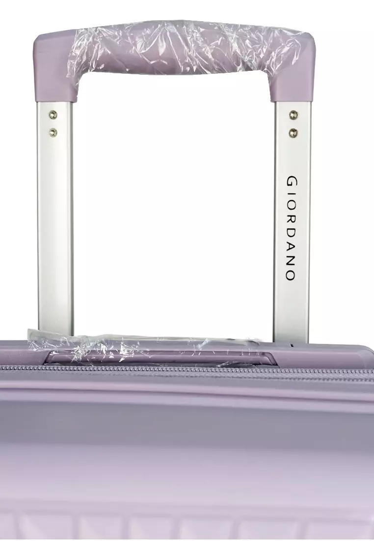 GIORDANO 20/24/28 PP EXPANDABLE &ANTI-THEFT TROLLEY CASE - GA2506-LIGHT PURPLE