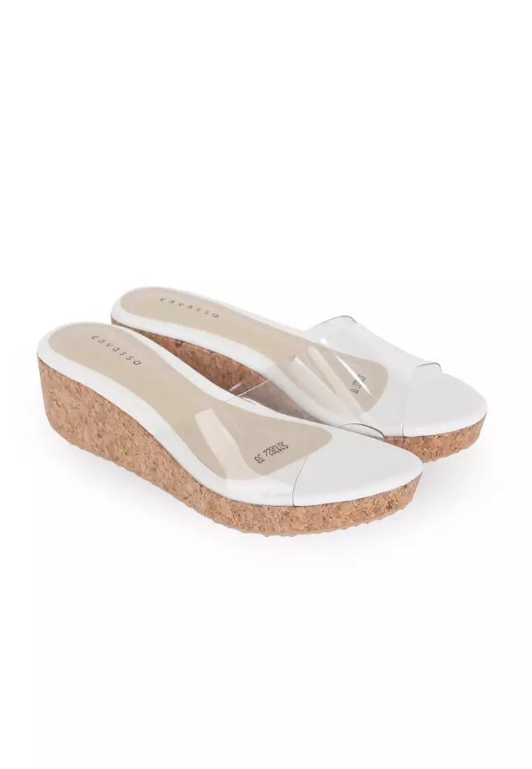 Cavasso Merina Too Wedges White