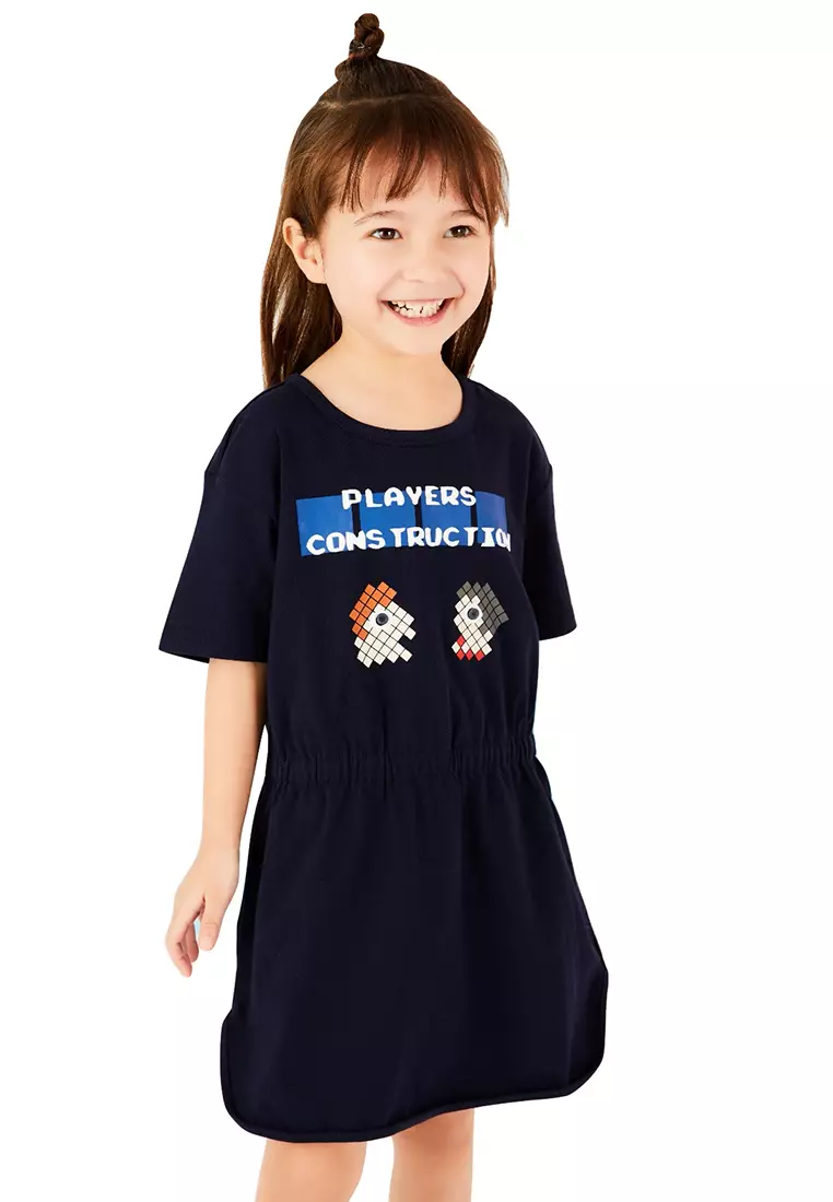 Girls t shirt dress discount