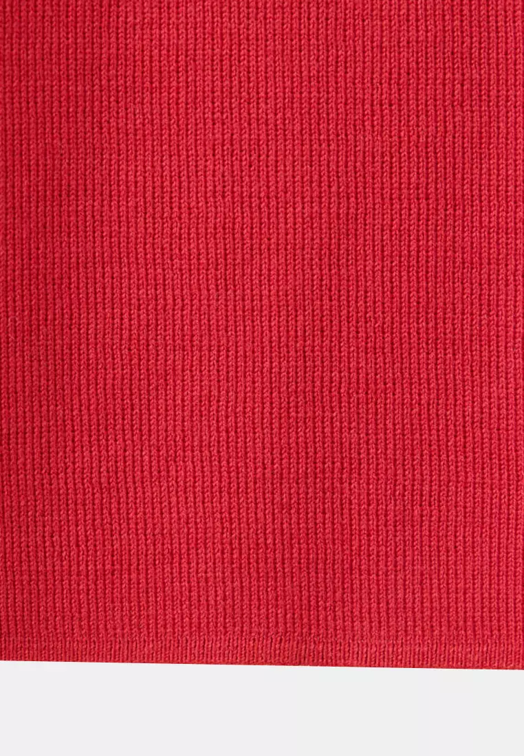 Short-Sleeved Knitted T-Shirt
