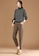 A-IN GIRLS brown Elastic Waist Warm Casual Pants (Plus Cashmere) 573C6AABD096DDGS_5