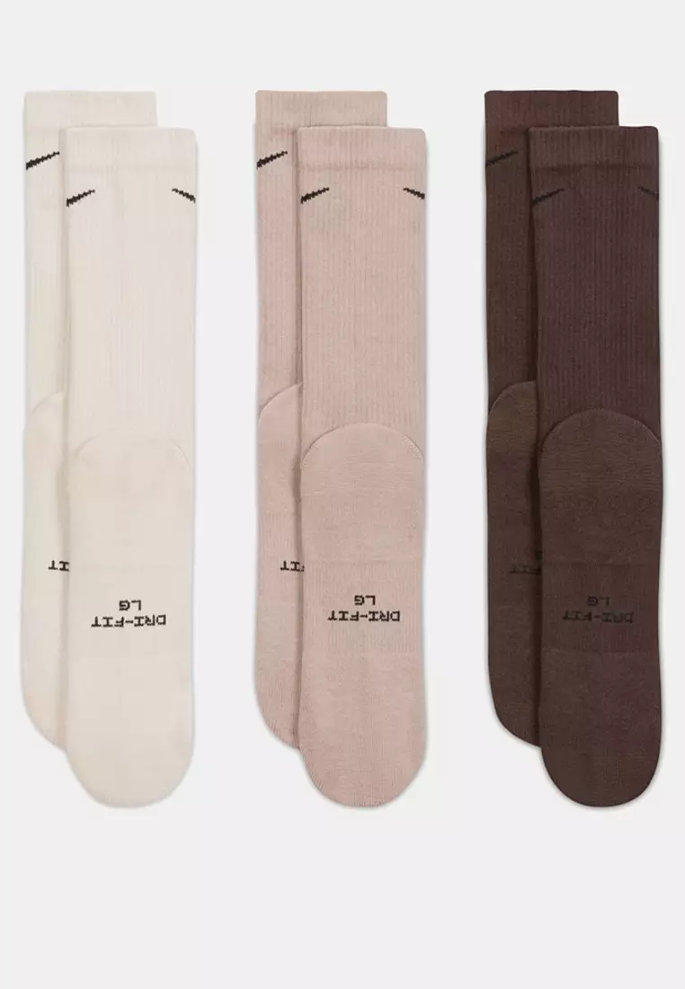Everyday Elevated Unisex Crew Socks (3 Pairs)
