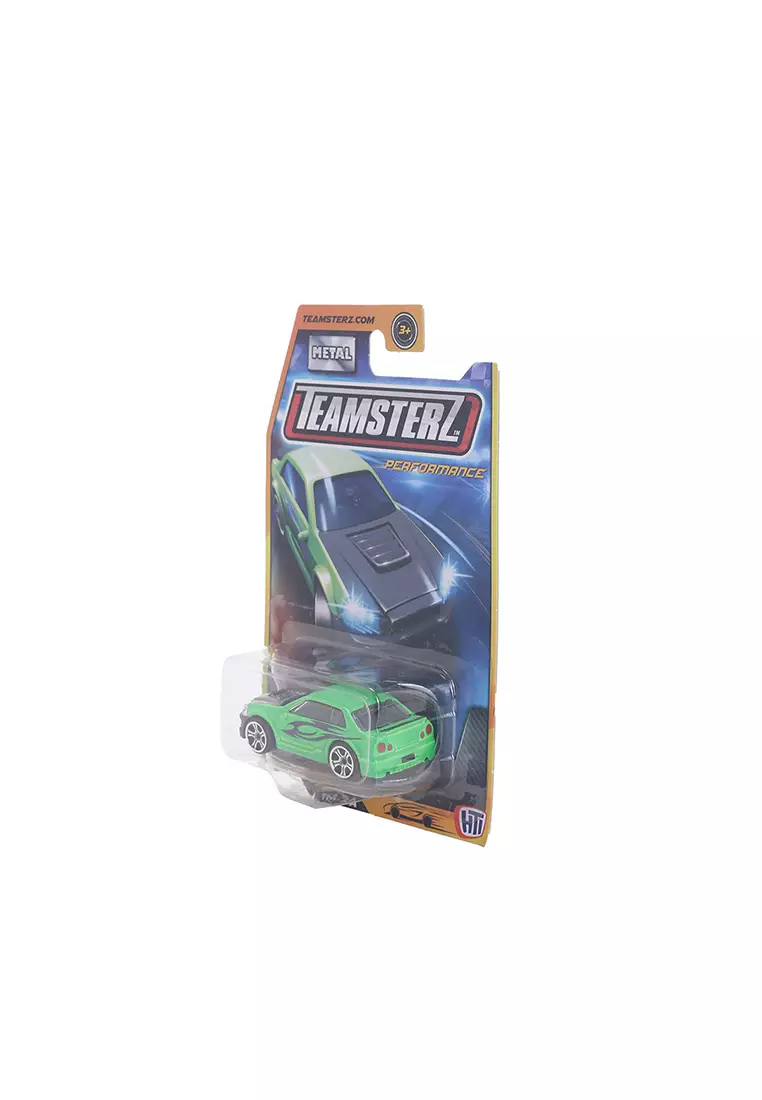 Mainan Anak Mobil Teamsterz Diecast Type J Mobil Balap Hijau TM-3A
