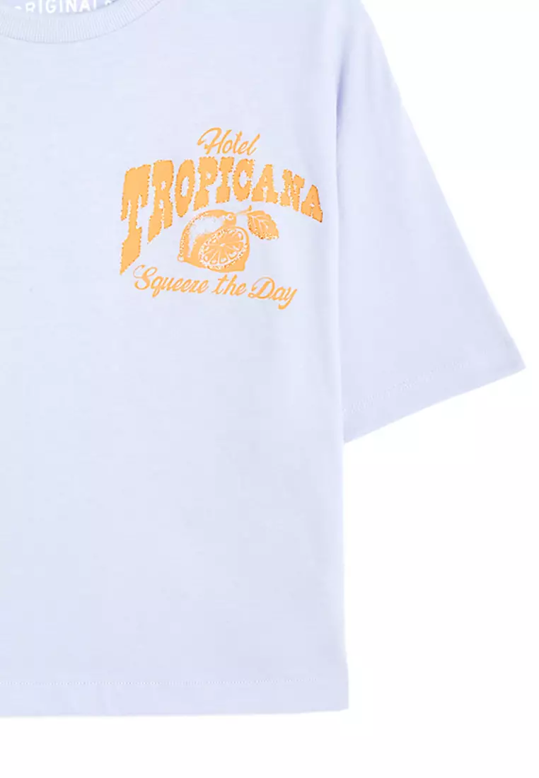 Pure Cotton Graphic T-Shirt