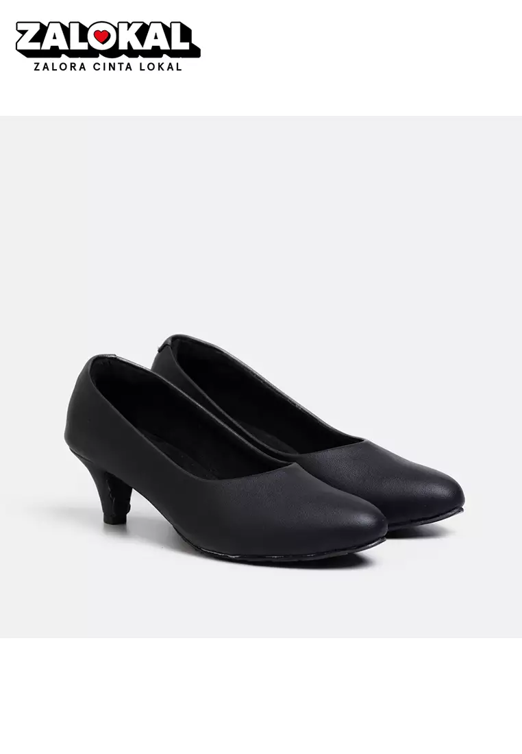 Jenewa Heels Black