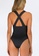 LYCKA black LWD7295-European Style Lady Swimsuit-Black 4E0E5USC6E7A59GS_3