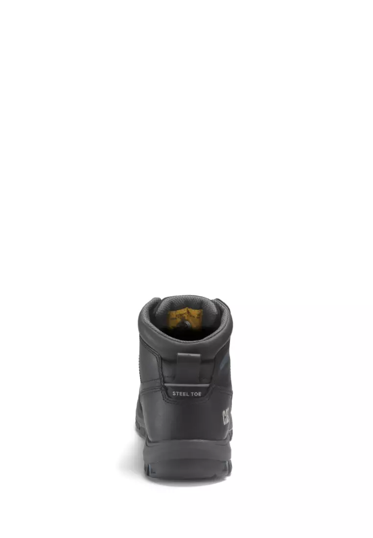 Women's Mae Steel Toe Waterproof Work Boots - Black (P91022) | Safety Shoes