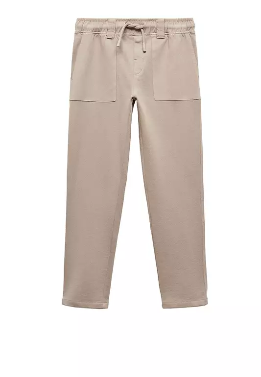 Elastic Waist Trousers