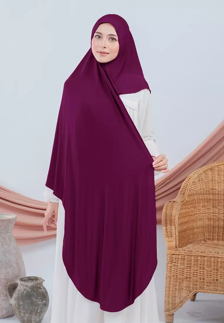 HIJAB INSTAN FAYZA - BURGUNDY