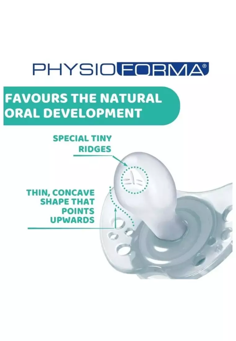 Chicco Physio Air Soft Soother Silicone 2-6m, Pink, 2-pack