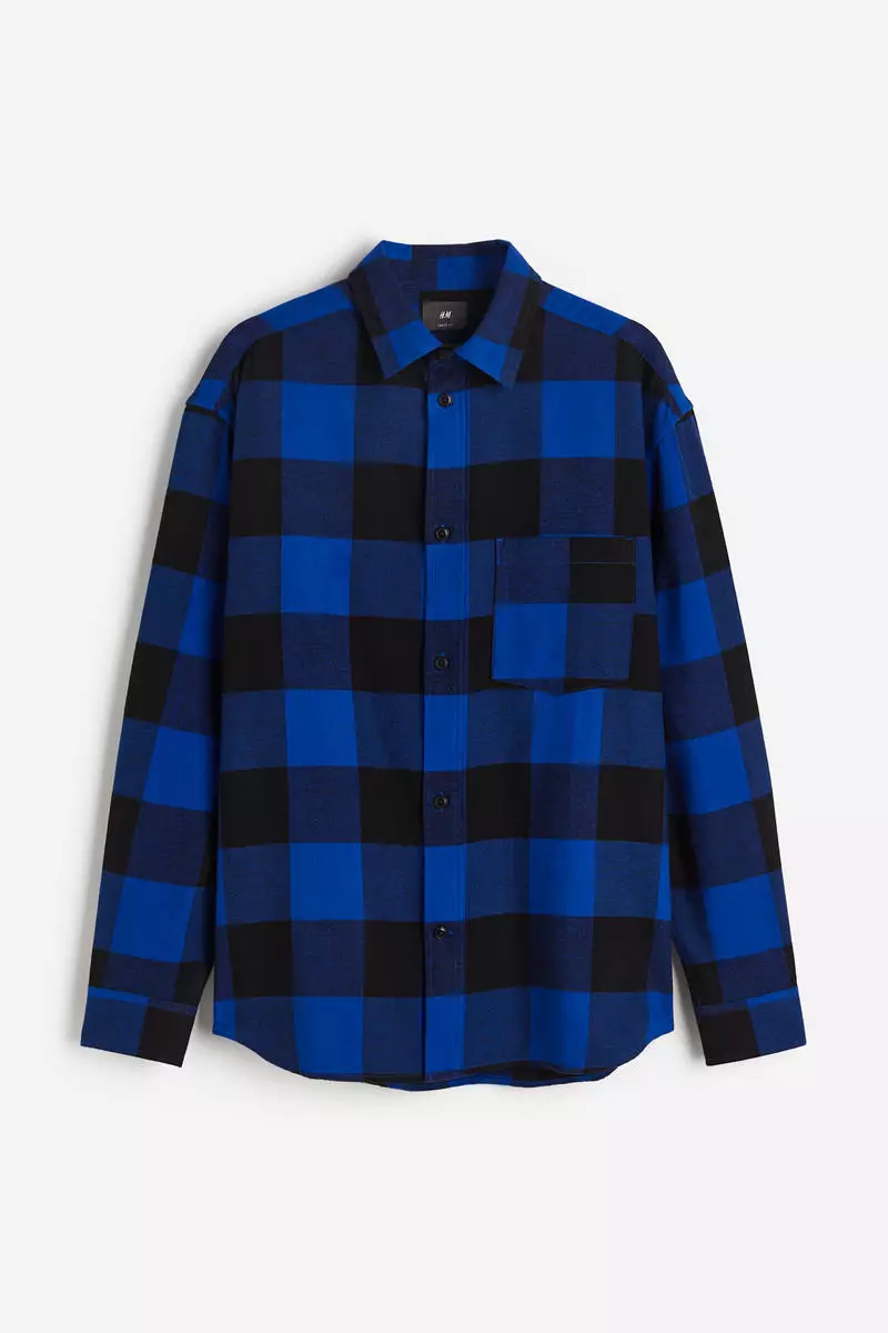 Buy H&M Relaxed Fit Flannel shirt 2024 Online | ZALORA Philippines