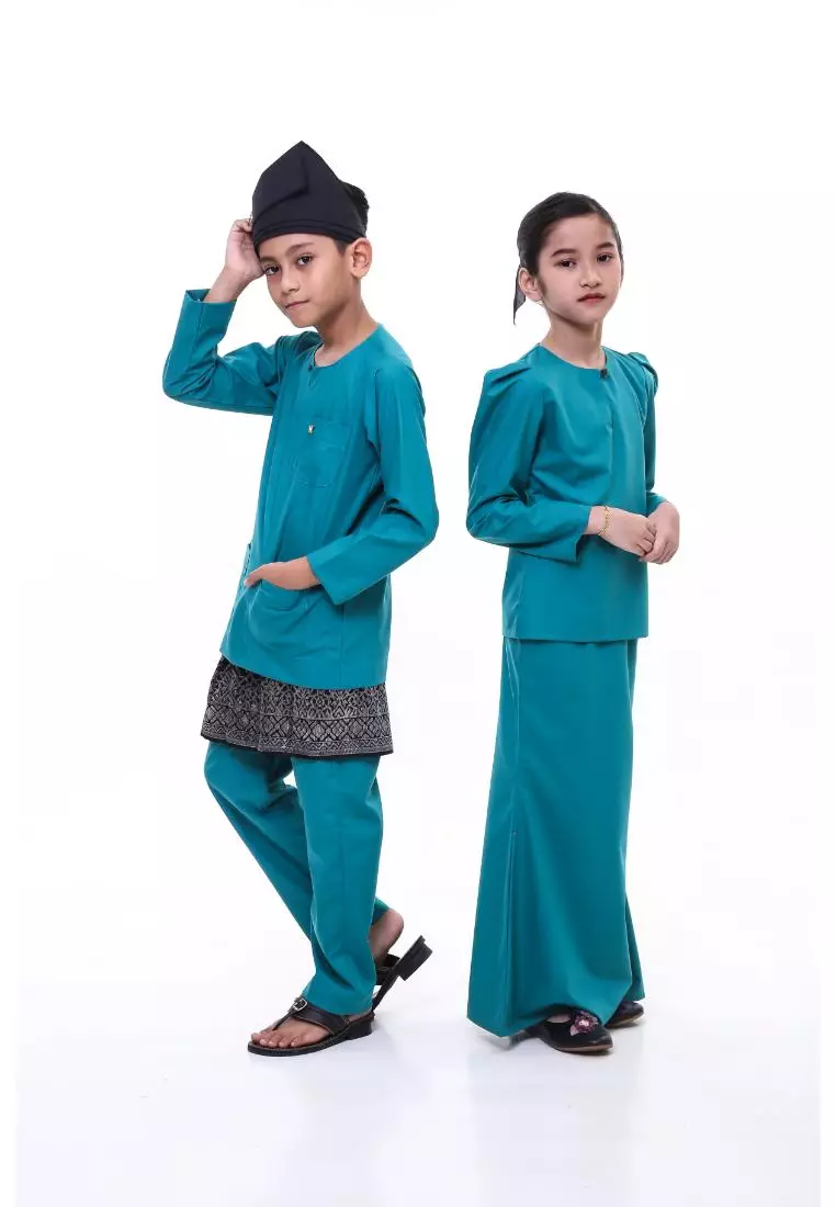 Baju Melayu Teluk Belanga Kids