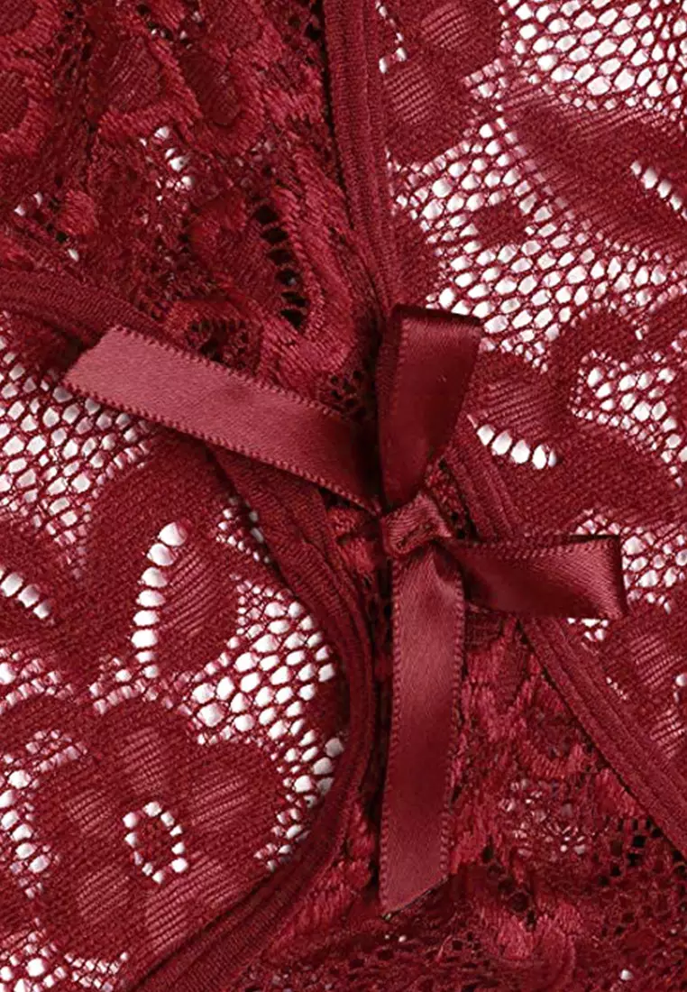 Buy SMROCCO Adele Lingerie Bodies Corset Underwear PM8092-BLU Online