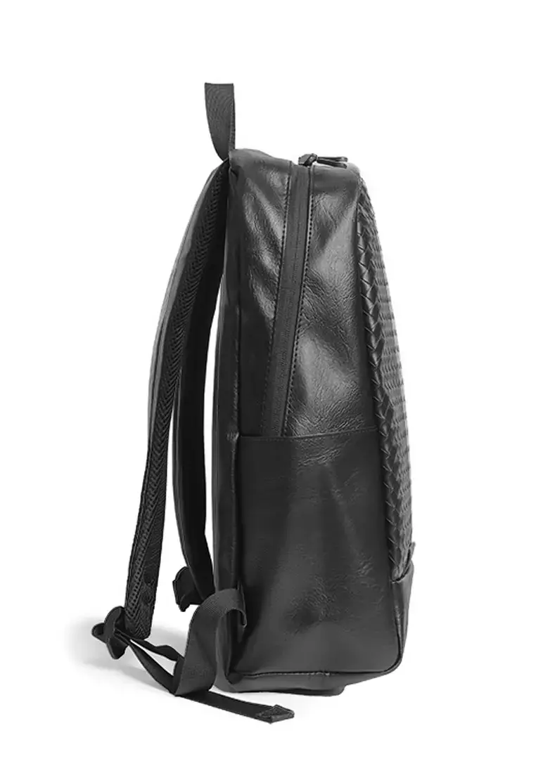 Buy XAFITI Woven Faux Leather Backpack 2025 Online ZALORA