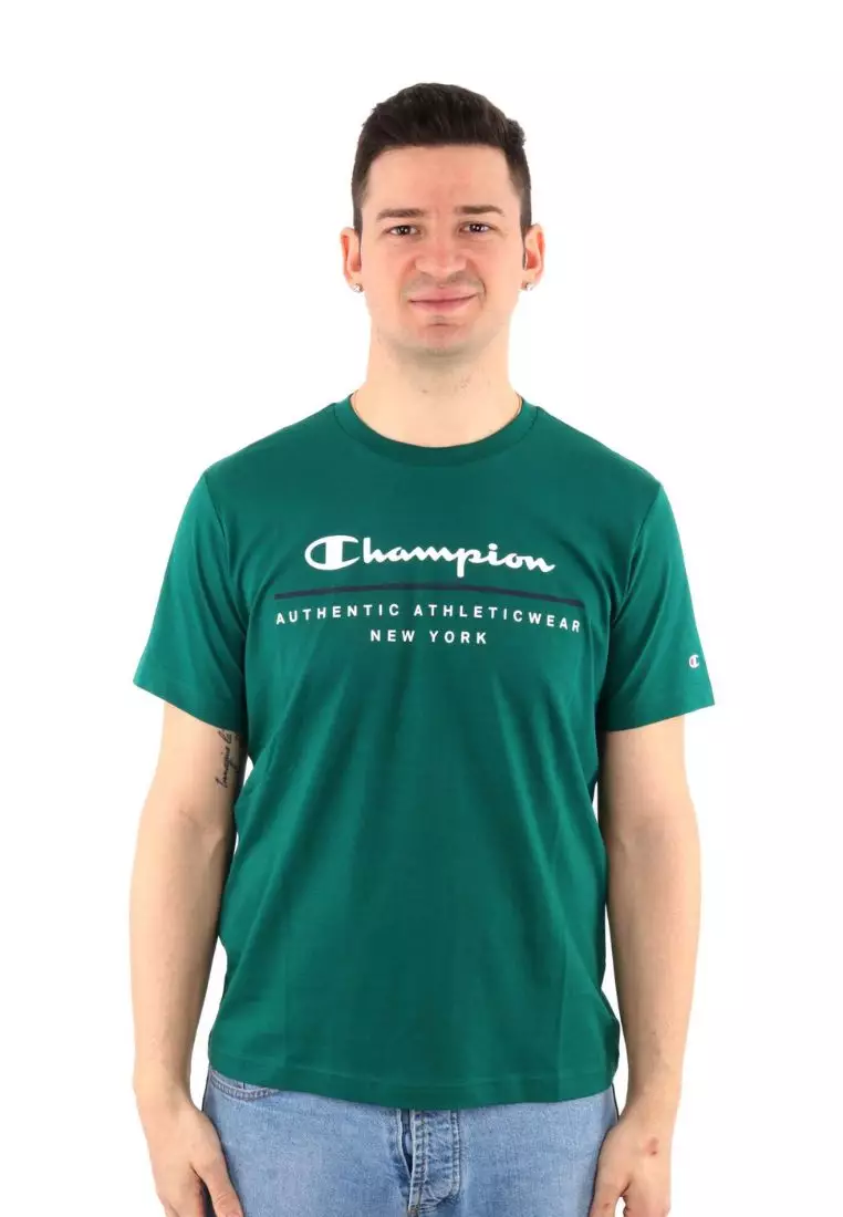 Graphic Crewneck T-Shirt With Print