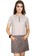 Factor beige and brown FACTOR - ARCHIEVES DRESS-BROWN 7F909AA208BC88GS_1