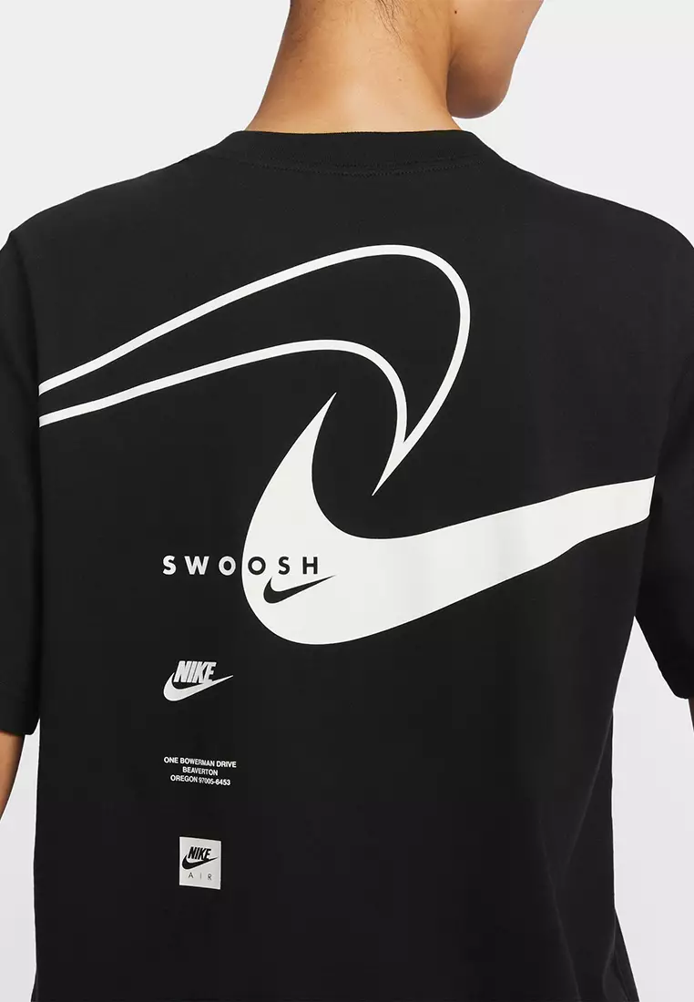 Kaos Nike Swoosh Swoosh Off White Swoosh T Shirt Men's Big Swoosh