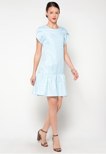 Short Sleeve Dress With Truntum