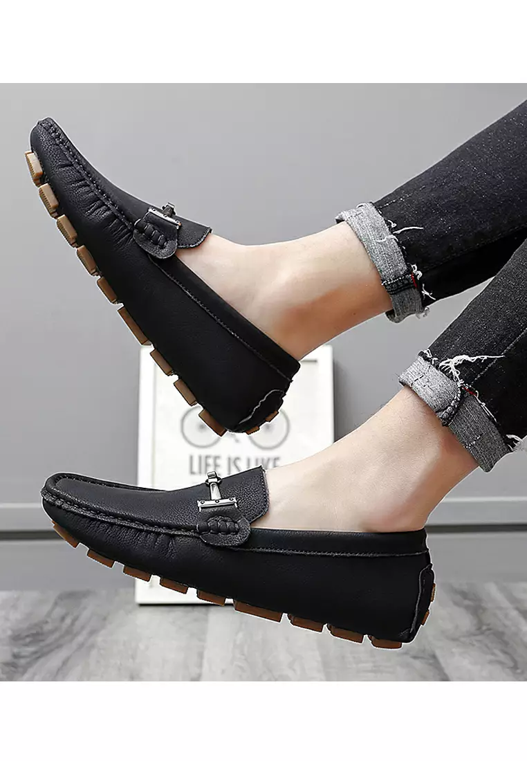 Leather Horsebit Loafers & Boat Shoes YY3022