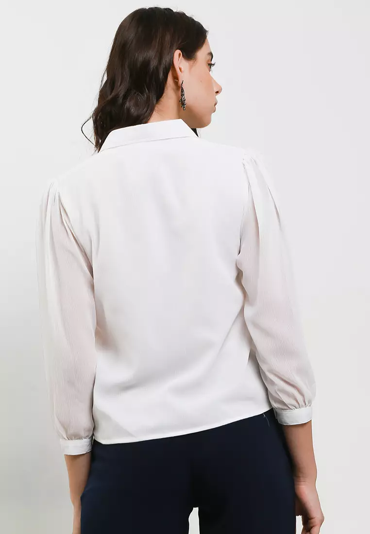 Chanira Peggy Blouse-Ivory